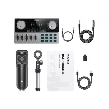Donner Podcast Starter Kit - podkāsta ierakstīšanas komplekts