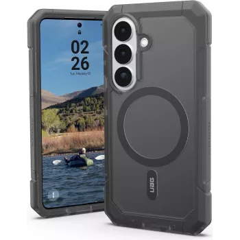 UAG Urban Armor Gear Trooper Maciņš ar Magnētu Moduli Samsung Galaxy S26, pelnu (pelēks caurspīdīgs)