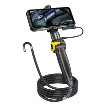 Endoskops UleFone EC03 1080P ar ūdensizturīgu elastīgu kabeli, modelis UF-EC03