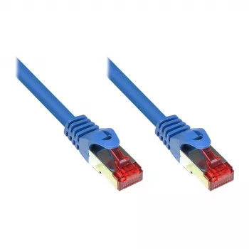 Tīkla kabelis Alcasa CAT6 S/FTP RJ-45 25 m Zils