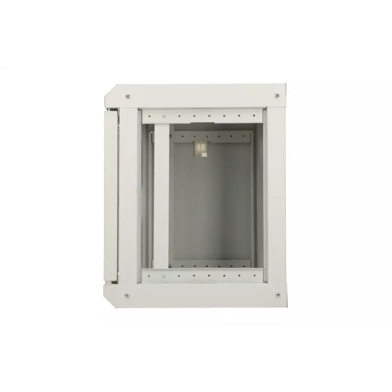 Sienas stiprinājuma rāmis Extralink Rackmount korpuss 6U 10 collu Pelēks Atslēgas slēdzene Kabeļu pārvaldība