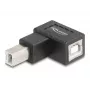 DeLOCK 67205 USB Type-B dzimuma mainītājs melns