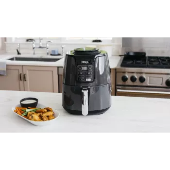 Ninja AF100 Viena 3.8 L Brīvstāvošs 1550 W Karstā gaisa fritieris Melns