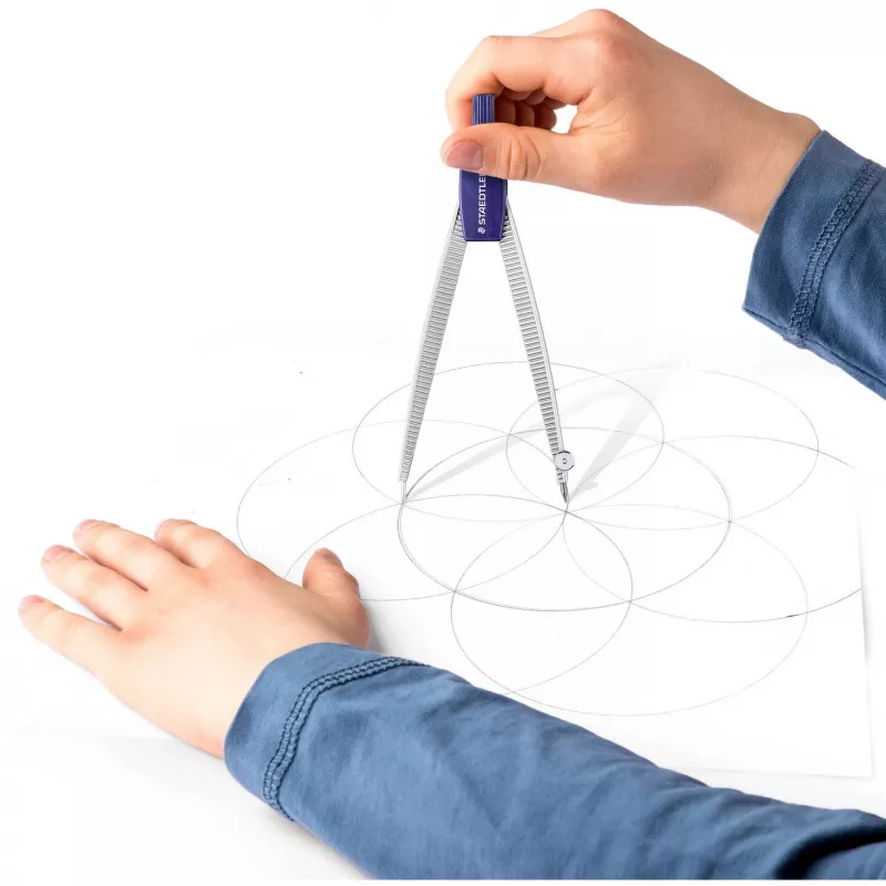 Staedtler Noris 550 zils sudrabs zīmulis