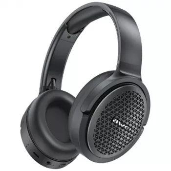 Awei AT78 Bluetooth 6.0 bezvadu austiņas ANC ENC — melnas