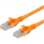 ROLINE Patch-Cable RJ-45 (Tēviņš) uz RJ-45 (Tēviņš) 2 m UTP CAT 6a Halogēnu nesaturošs, veidots, savīts, oranžs (21.15.2772)