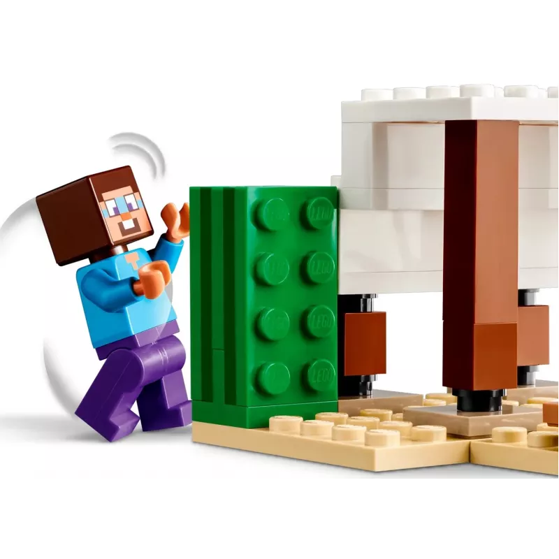 Lego Minecraft 21251 Stīva tuksneša ekspedīcija biomas komplekts