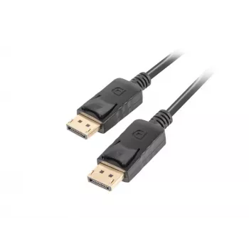 DisplayPort kabelis LANBERG CA-DPDP-10CC-0005-BK 0.5 m, DisplayPort–DisplayPort, Melns