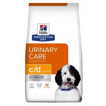 HILL'S PRESCRIPTION DIET Urinary Care Canine c/d Multicare Sausā barība suņiem Vistas gaļa 4 kg