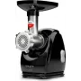 Gaļas maļamā mašīna SMAPP 489.8 — 2000 W, 2.5 kg/min, nerūsējošais tērauds, 3 sieti, melna