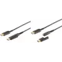 shiverpeaks BS30-02075 HDMI kabelis 10 m HDMI Type A (standarta) – HDMI Type D (mikro) Melns