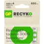 Akumulators GP ReCyko Micro AAA 650 mAh 1,2 V