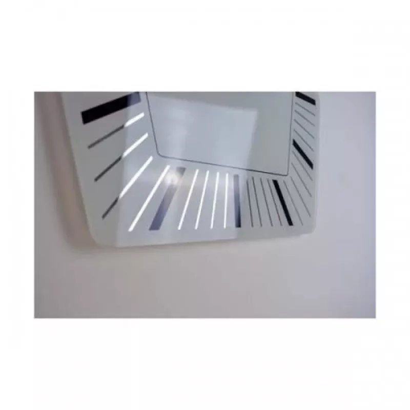 NeXtime klok 8128wi Hexagon sienas pulkstenis, 43x43 cm, balts