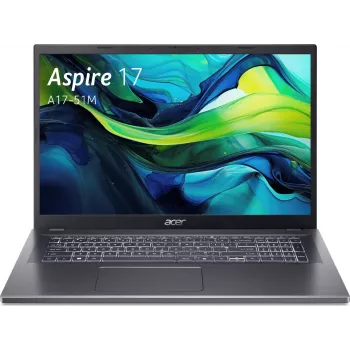 Portatīvais dators Acer Aspire 17 A17-51M-52TK 17,3 collu Intel i5-1334U 16GB RAM 512GB SSD Windows 11