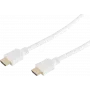 HDMI kabelis ShiverPeaks BS77470-W 1 m — 3D, līdz 17.819 Gbit/s