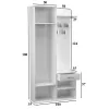 Topeshop GAR DUO BIEL entryway Skapis