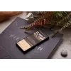 Aizsargmaciņš vīrietim un kokam Samsung Galaxy Note 9 — baltais melnkoks melns