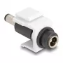 DeLOCK Keystone modulis DC 5.5 x 2.1 mm ligzda - DC 5.5 x 2.5 mm spraudnis balts