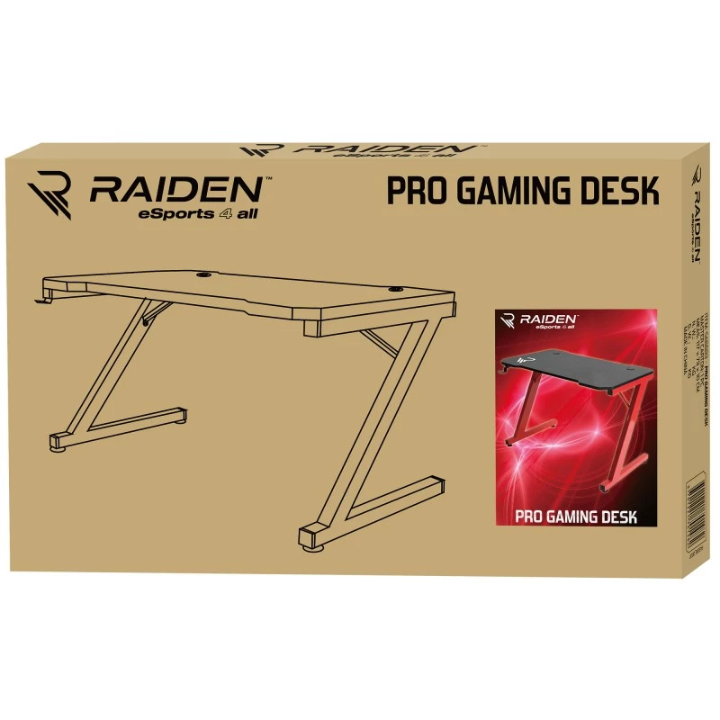 SUBSONIC Gaming Desk Raiden Pro SA5593 – regulējama augstuma ergonomiskais galds