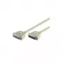 Wentronic Goobay savienojuma kabelis D-SUB, pelēks, 1.8 m - D-SUB/IEEE 1284 spraudnis (25-pin) > D-SUB/IEEE 1284 ligzda (25-pin) (50541)