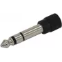 Audio adapteris Omnitronic 6,35mm vīrišķais uz 3,5mm sievišķo stereo 3022631Z
