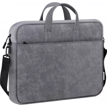 DEFENDER Solid 15.6 inch toploader soma no poliuretāna, pelēka