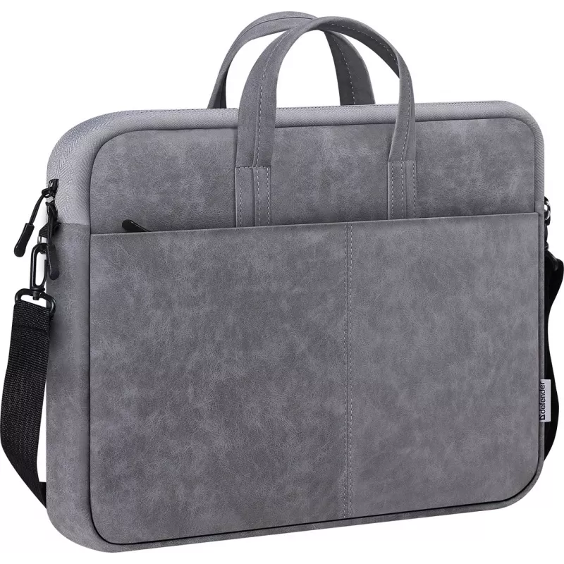 DEFENDER Solid 15.6 inch toploader soma no poliuretāna, pelēka