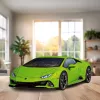 Puzzle 3D 158 gab. Lamborghini Huracan EVO zaļš