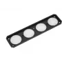Apgaismojuma piederums EUROLITE Diffuser Disc PMB-4 QCL 25° QCL gaismekļiem, 25° staru leņķis