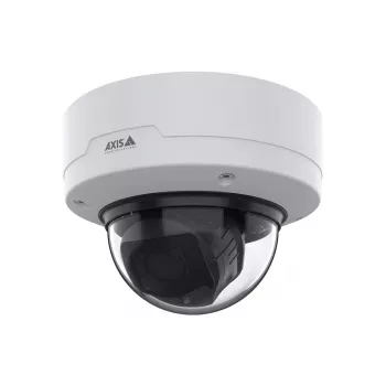 AXIS P3277-LV IP kupola drošības kamera — 5 MP, 2592×1944 CMOS, 104° HFOV, 30 fps, griestu/sienas stiprinājums, iekštelpām/ārtelpām