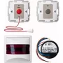 Spiedpogas slēdzis Merten MEG4849-1419, balts termoplasts, 230 V AC, 0.5 A
