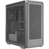 PC Midi Tornis Cooler Master MasterFrame 600 Mesh Sudraba — atbalsta ATX/EATX, priekšā 2×200mm, 2.5 collu/3.5 collu diskdziņi