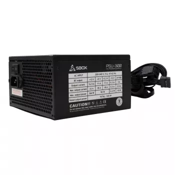 Barošanas bloks SBOX PSU-300 ATX 300W, model PSU-300/R