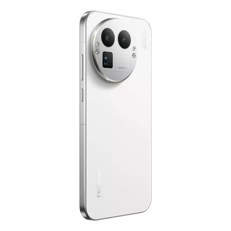 Viedtālrunis REALME GT 8 Pro 5G — 6.79 collu AMOLED 3136×1440, Snapdragon 8 Elite, 16 GB RAM, 512 GB, 50/200/50 MP, 7000 mAh, Balts