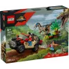 Konstruktors LEGO Jurassic World 76972 Raptora bezceļa bēgšana, 285 gab., 2 minifigūras, vecums 6+