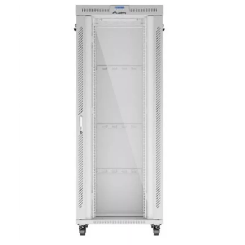 LANBERG 19 42U 800x1000 Brīvi stāvošs LCD stikla durvju skapis (FlatPack) (Spedīcijas piegāde)