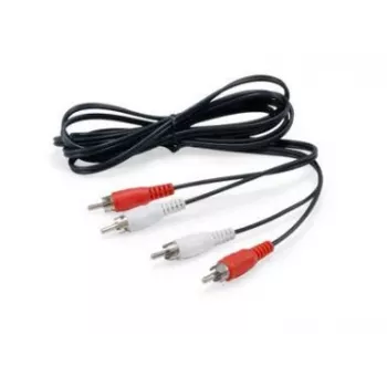 Equip 147094 audio kabelis 2.5 m 2 x RCA Melns