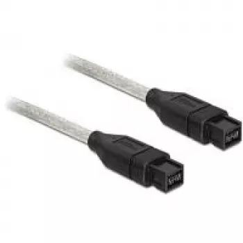 FireWire kabelis DeLOCK 82600 3m Pelēks Vīrietis/Vīrietis