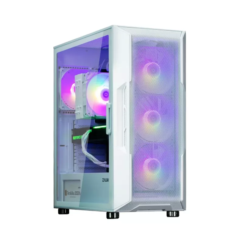 Zalman I3 NEO ARGB WHITE datora korpuss Midi Tower