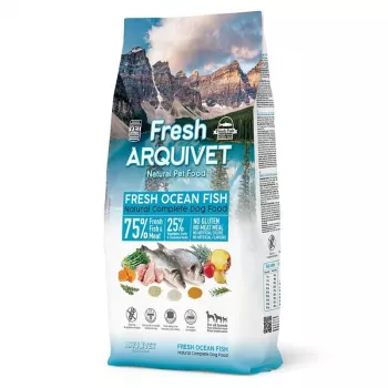 ARQUIVET Fresh Ocean Fish - sausā barība suņiem - 10 kg