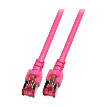 EFB-Elektronik RJ45 Patch kabelis Cat.6 S/FTP LSZH magenta 0,5m