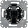 Spiedpogas slēdzis Merten MEG3150-0000 1P metālisks, 250 V AC, 10 A