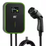 Elektromobiļu uzlādes stacija Green Cell EV14 22 kW Melns Alumīnijs Sienas