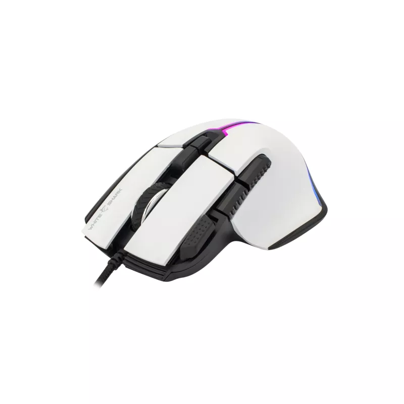 White Shark GM-9006 MARROK White RGB / 12.000 dpi