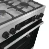 Gorenje GKS6C71XF Brīvi stāvoša plīts ar cepeškrāsni Sudraba