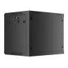 Sienas stiprinājuma statīvs LANBERG WF01-6409-23B 9U, 60 kg, IP20, 600×450×512 mm, melns