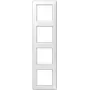 Jung AS 584 WW rāmja panelis, balts, duroplasts, 80.5 × 293.5 mm