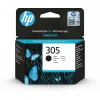 HP 305 Black Original Ink Cartridge, Melna, 1 gab., 120 lapas