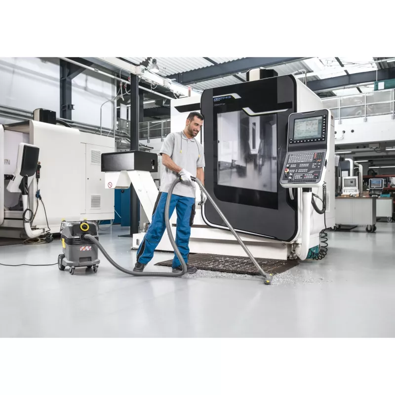 Kärcher NT 30/1 Tact Te L putekļsūcējs 30 L 1380 W melns, pelēks, dzeltens