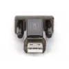 DIGITUS USB 2.0 uz Seriālo Pārveidotājs DSUB 9 vīriešu, iekļauts USB A kabelis 80 cm, FTDI mikroshēma FT232RL, USB 2.0 uz RS232